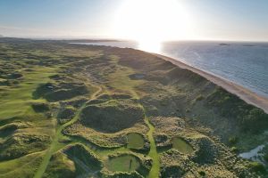 Royal Portrush 7th  Tee Aerial